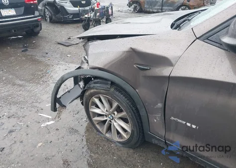 2013 BMW X3 xDrive28I из США, поврежденный, VIN 5UXWX9C53DLK59585